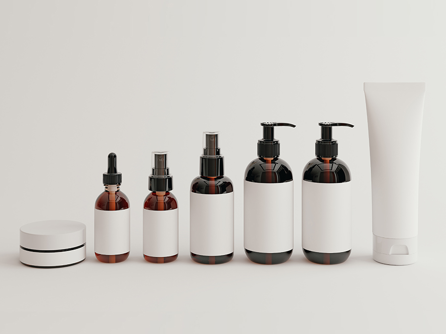 Private Label kozmetik ambalaj ve ürün sunumu